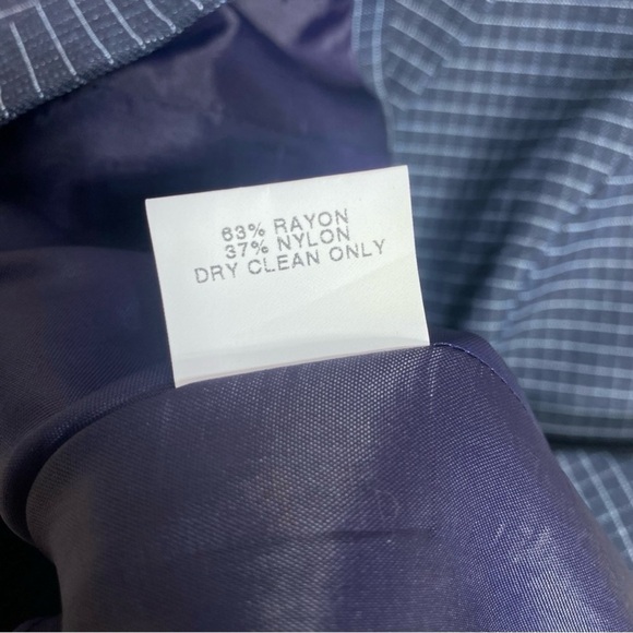 Vintage Blue Blazer Jacket - Picture 5 of 5